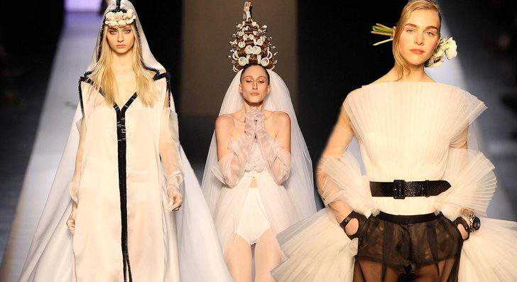 Великий провокатор: 15 самых красивых свадебных платьев Жан-Поля Готье