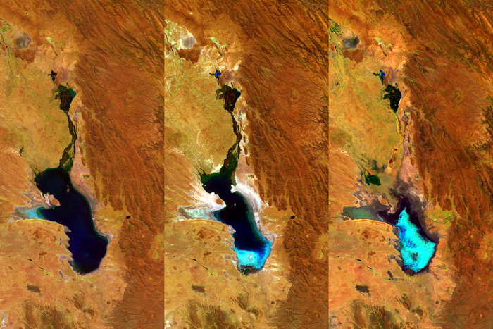 В Боливии исчезло крупное озеро