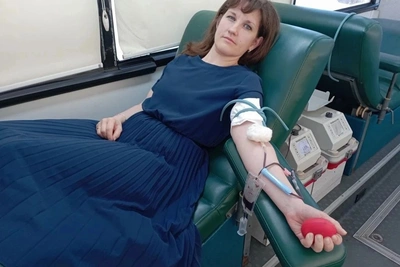 Донорская акция «Будь в потоке добра» в Спутнике