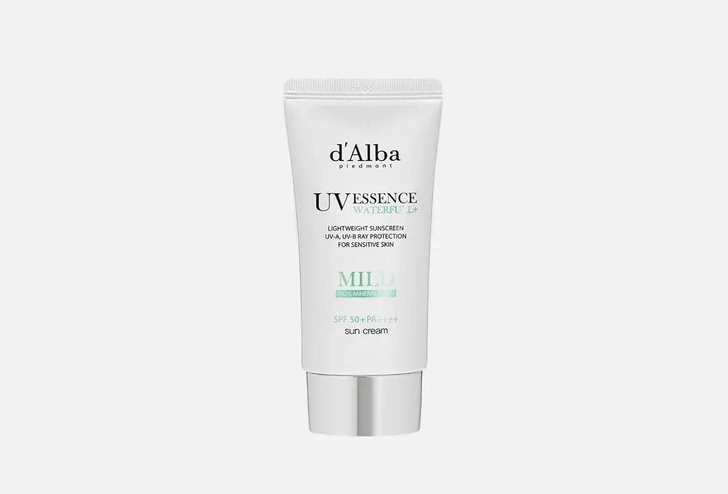 Солнцезащитный крем для лица SPF 50+/PA++++, d'Alba 