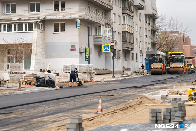 До зимы успеют? | Источник: Мария Ленц / NGS24.RU