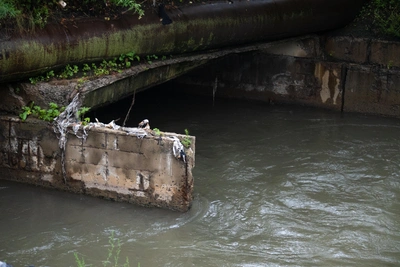 Мост через Оку закрыли из-за подъема воды