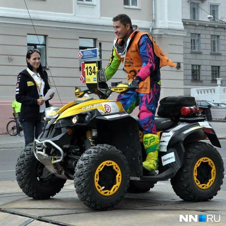 Илья участвовал в гонках на квадроциклах | Источник: Илья Комаров