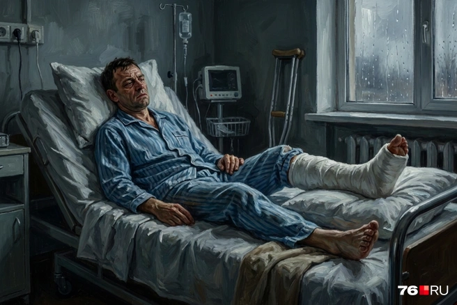 После инцидента Михаил долго не мог работать | Источник: Мария Романова / Городские медиа