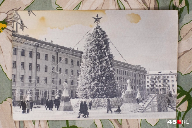 Центральная площадь Кургана. 1970-е годы | Источник: Надежда Тихомирова / 45.RU