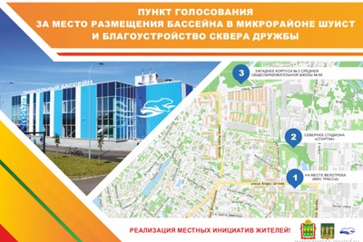 Шуист выбрал место для будущего бассейна