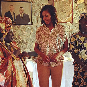 Мишель Обама присоединилась к Instagram
