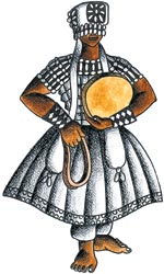 Орунмила — ориша предсказаний, покровительствует прорицателям | Источник: архив журнала «Вокруг света»