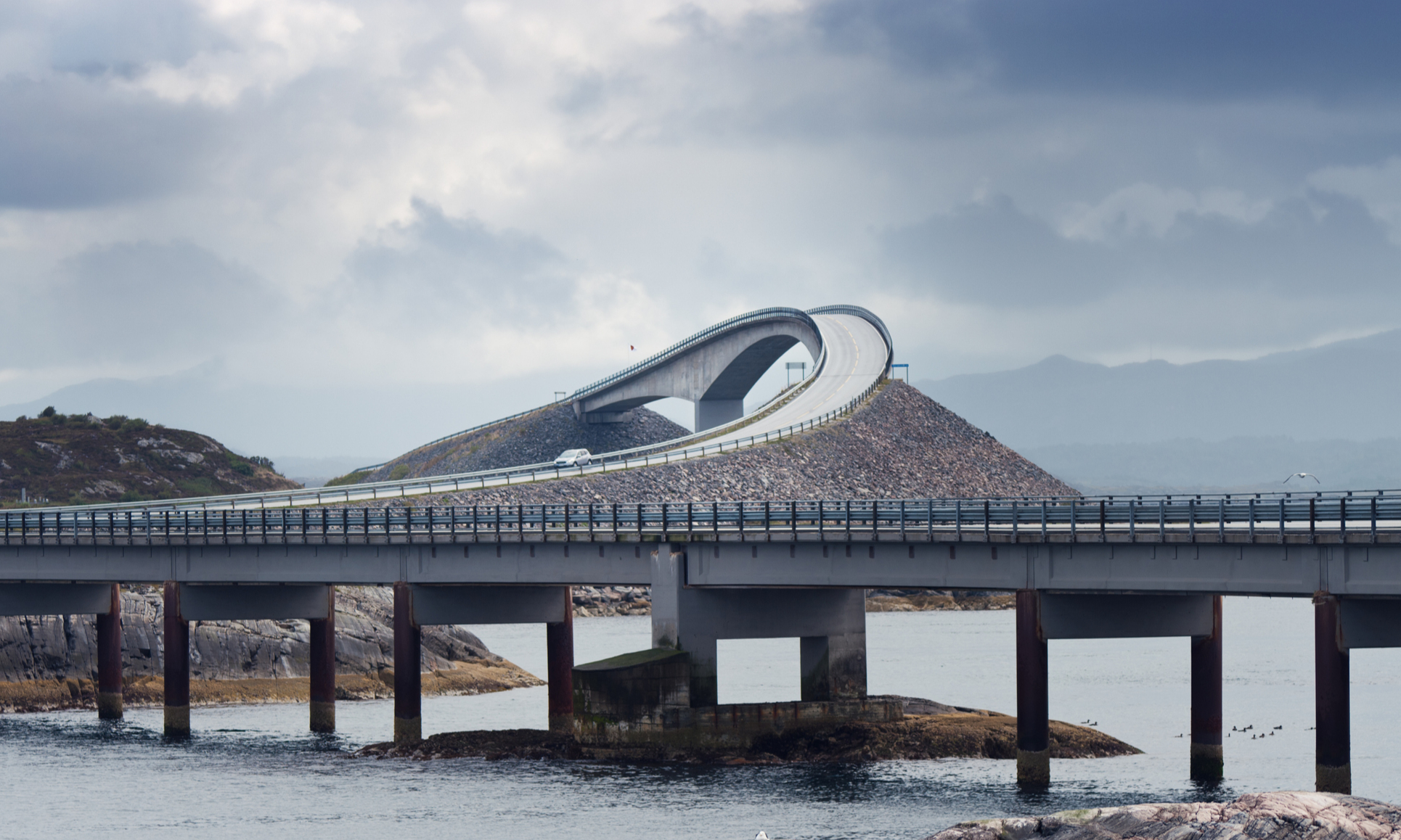 Мост в Нарвике Норвегия