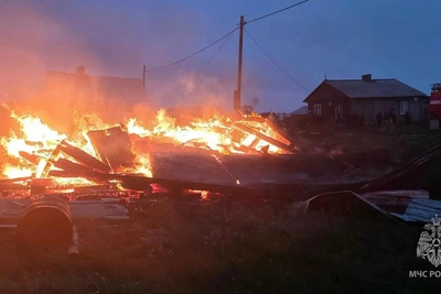 В НАО за год произошло 73 пожара