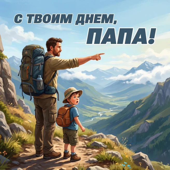 С праздником! Горжусь, люблю и беру с тебя пример каждый день | Источник: Городские медиа