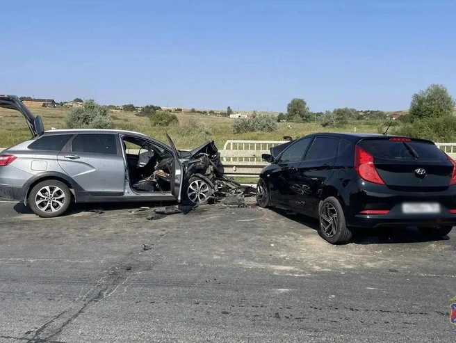 Авария произошла утром 8 августа | Источник: ГУ МВД России по Волгоградской области
