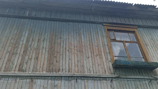 Такие деревянные старые дома могут сгореть очень быстро | Источник: Анна Сарапульцева /45.RU