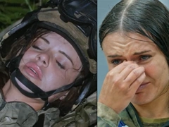 Полуфинал реалити-сериала «Солдатки»: слезы, контузии и недопуск к сдаче на жетон