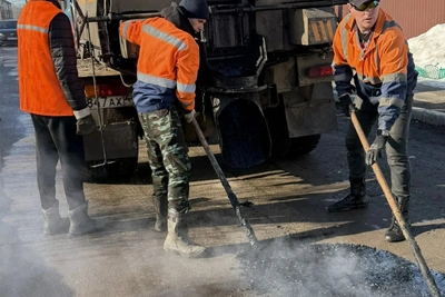 В Костроме идёт ремонт асфальтового покрытия