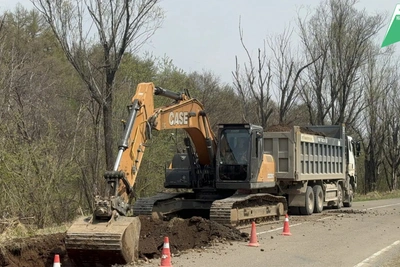 В Хабаровском крае начали ремонт дороги к поселку Гатка