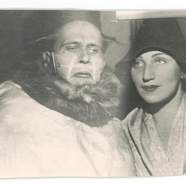 Алиса Порет и Даниил Хармс. Из серии «Неравный брак». Конец 1920-х годов. Из собрания Галеев-Галереи | Источник: предоставлено организаторами