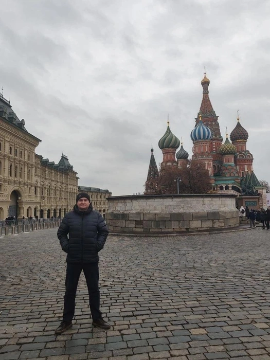 Благодаря поездке мужчина впервые побывал в Москве | Источник: Дмитрий Зарецкий