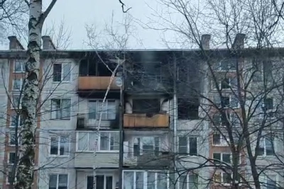 Пожар в Московском районе Петербурга потушен