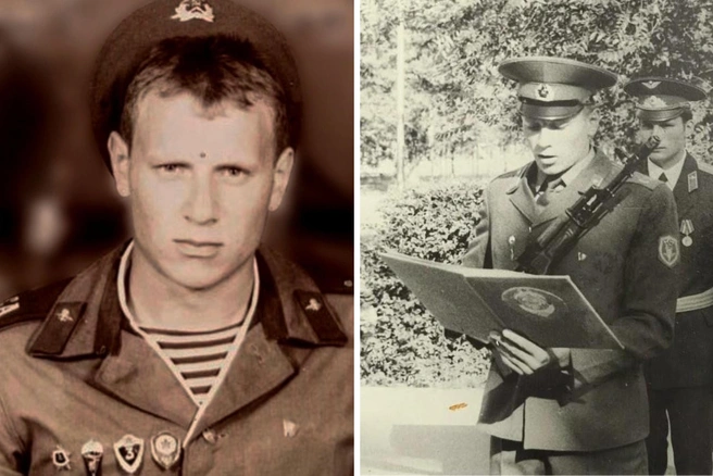 Сергей Шелест служил в воздушно-десантных войсках  | Источник: «ДК Кировского округа» / Vk.com, «Мэр Омска Сергей Шелест» / T.me