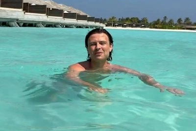 Prokhor Shalyapin shows off vacation in the Maldives
