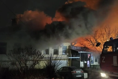 В Камышине пенсионер пострадал при пожаре на участке