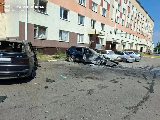 От Крыма и до Москвы. Почти 200 дронов атаковали 12 регионов России | Источник: оперативный штаб Белгородской области