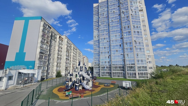 В городе строят высотки | Источник: Дарья Никитченко / 45.RU