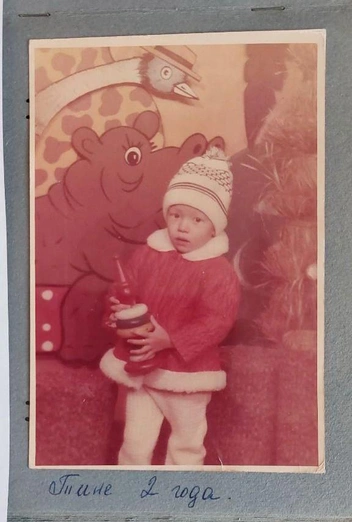 У девочки с самого рождения были «странные волосы»… | Источник: из личного архива Кристины Евграфовой