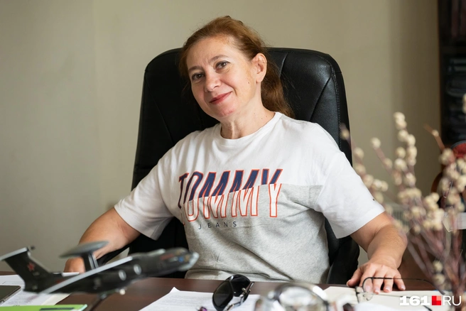 Татьяна Вардуни&nbsp;— доктор педагогических наук, профессор кафедры генетики Академии биологии и биотехнологии ЮФУ. Ботаническим садом руководит последние 12 лет | Источник: Евгений Вдовин / 161.RU