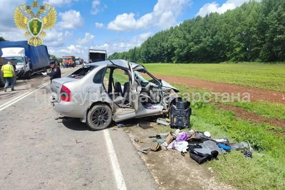 Годовалый ребенок погиб в ДТП с грузовиком в Татарстане