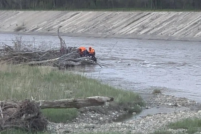 Пожилую женщину спасли после прыжка в Кубань в Невинномысске