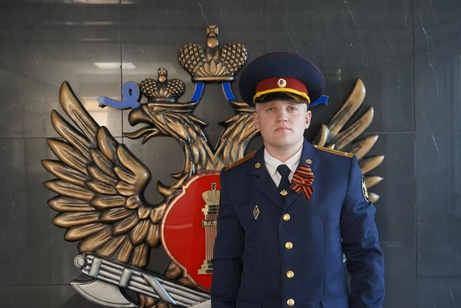Сотрудник ИК-6 Ян Казанцев представлен к награде за то, что предотвратил похищение женщины | Источник: пресс-служба ГУФСИН по Иркутской области