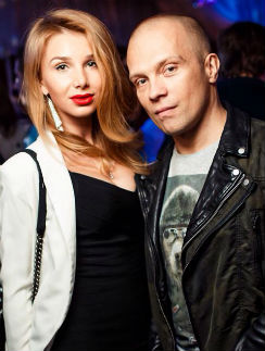 DJ Грув с супругой Александрой