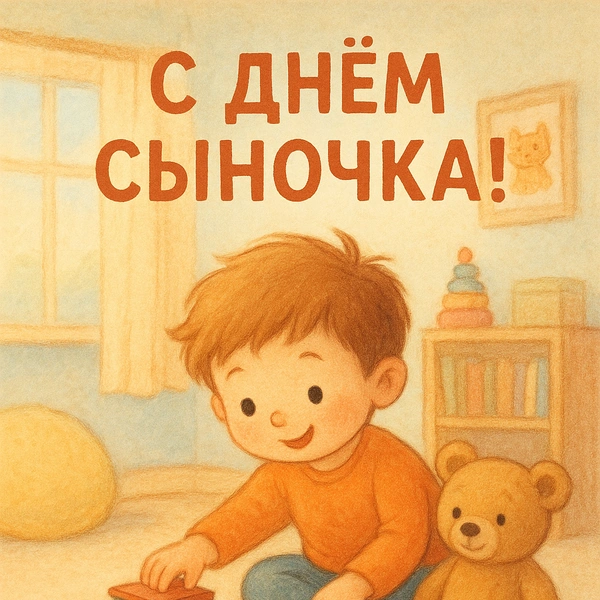 открытка с днем сыновей, поздравление с днем сына открытки, скачать открытку с днем сыновей, открытки с днем сыновей бесплатно, открытка с днем сына взрослого, день сыновей в россии в 2025, день сыновей в 2025 году, День сыновей в 2025 какого числа | Источник: chatGPT
