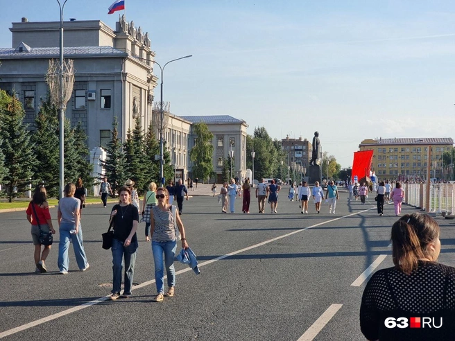 Народ уже собирается  | Источник: Роман Данилкин / 63.RU