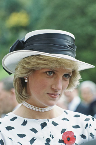1983Диана в официальном туре в Новой Зеландии.
