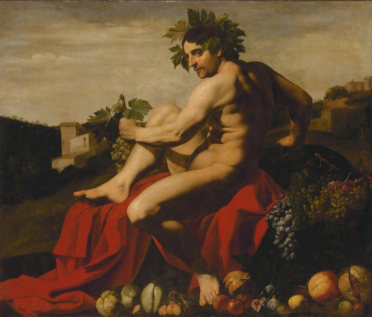 Круг Микеланджело Меризи да Караваджо«Вакх». 1571–1610 гг. Государственный Эрмитаж | Источник: пресс-служба выставки