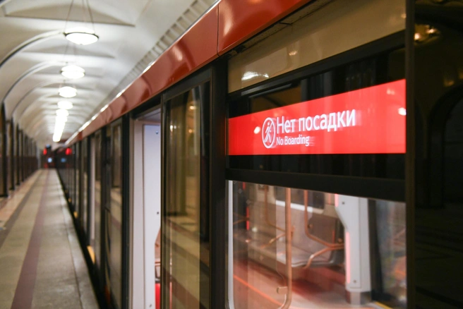 На центральном участке Сокольнической линии человек попал на пути | Источник: Артем Устюжанин / MSK1.RU