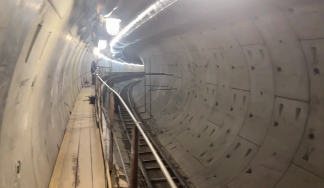 Метростроители проложили первые полкилометра на Высотной | Источник: Красноярское метро / Telegram