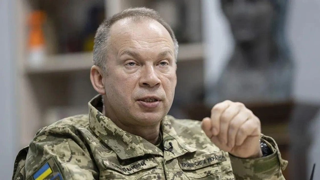 Александр Сырский был главнокомандующим ВСУ с 8 февраля 2024 года | Источник: Andrew Kravchenko / Bloomberg