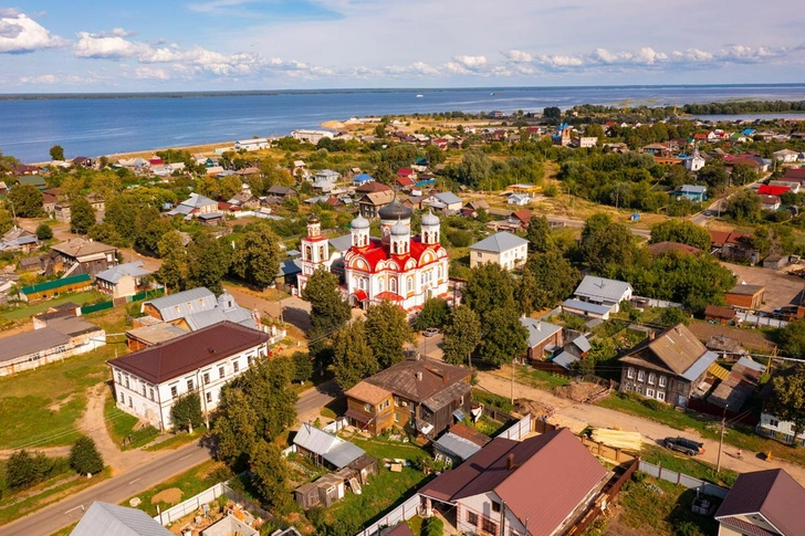 Козьмодемьянск, на берегу реки Волги, Республика Марий Эл, Россия | Источник: Iakov Filimonov / Alamy / Legion Media