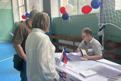 БПЛА повредил избирательный участок в Гулькевичах