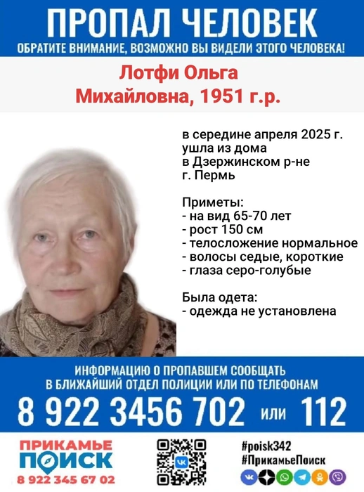 Ориентировки распространяли в течение полугода | Источник: отряд «Прикамье Поиск»