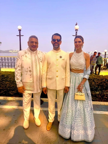 Дональд Трамп-младший с возлюбленной Беттиной Андерсон