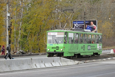 Трамваи Ульяновска остановятся на мосту через Свиягу