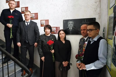В Рязани открыли доску погибшему на СВО полицейскому