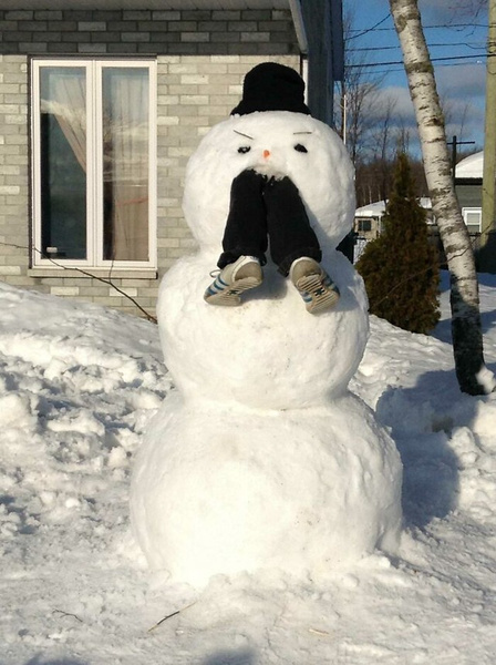 Самые классные снеговики, которые мы нашли в Интернете