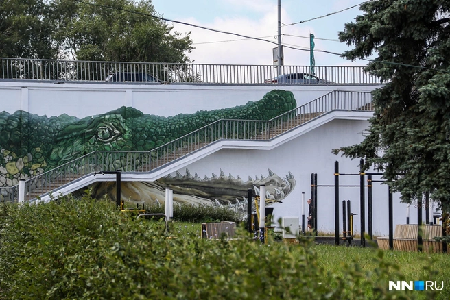 В 2024 году Нижний едва не лишился знаменитого крокодила на подпорной стене Канавинского моста. После ремонта конструкции власти предложили выбрать другое изображение. Однако нижегородцы не смогли отказаться от рептилии, которая за 15 лет стала неким символом места | Источник: Наталья Бурухина / NN.RU