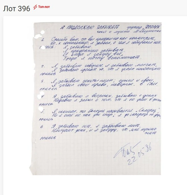 Источник: Аукционный дом «Литфонд»